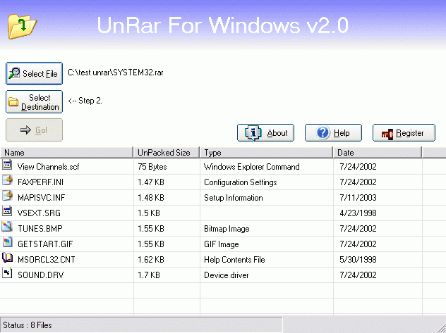 UnRAR for Windows icon